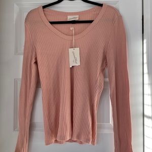 👚 THREE FOR $25 pink long sleeve shirt